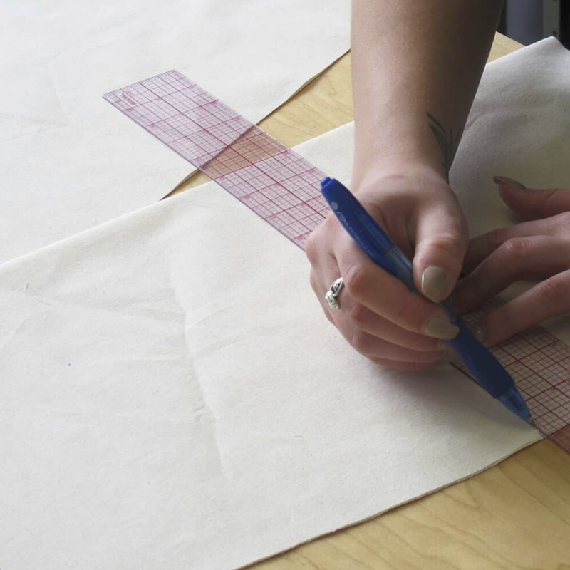 Préparer une toile d'essayage - La Fabrique éthique