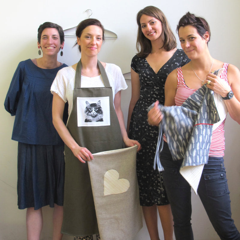 Cours de couture en groupe - La Fabrique éthique