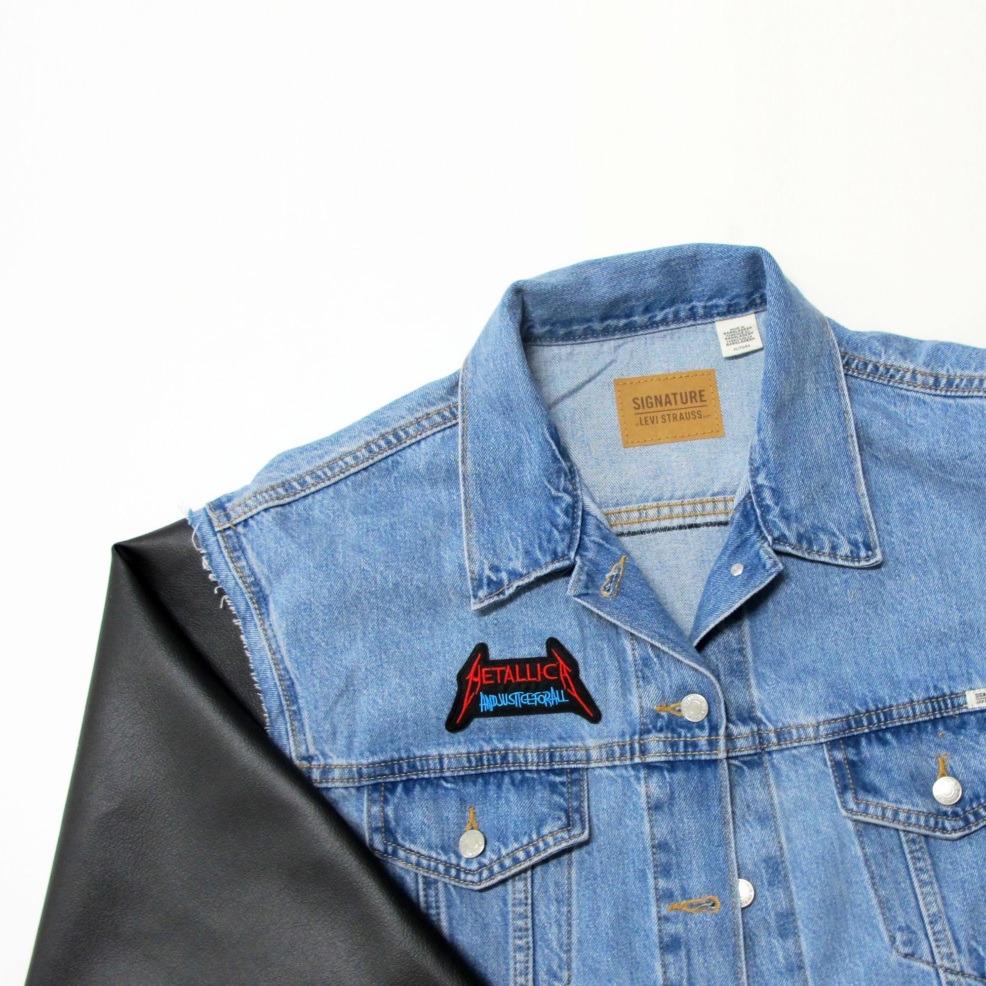 Upcycling de veste Levi's en denim -La Fabrique éthique